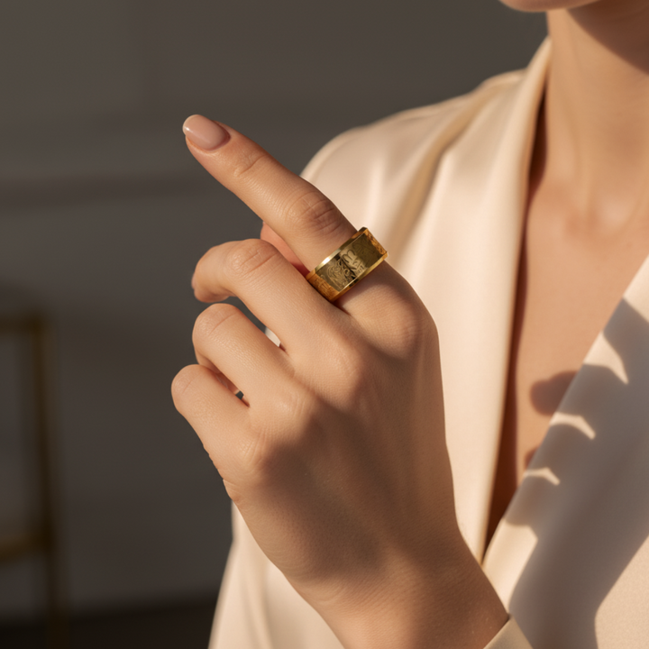 Bague en or Qalbiya Shahada