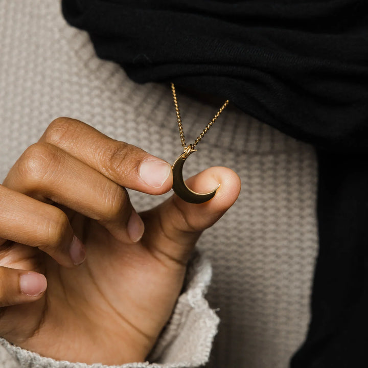 Collier croissant Qalbiya Nurani