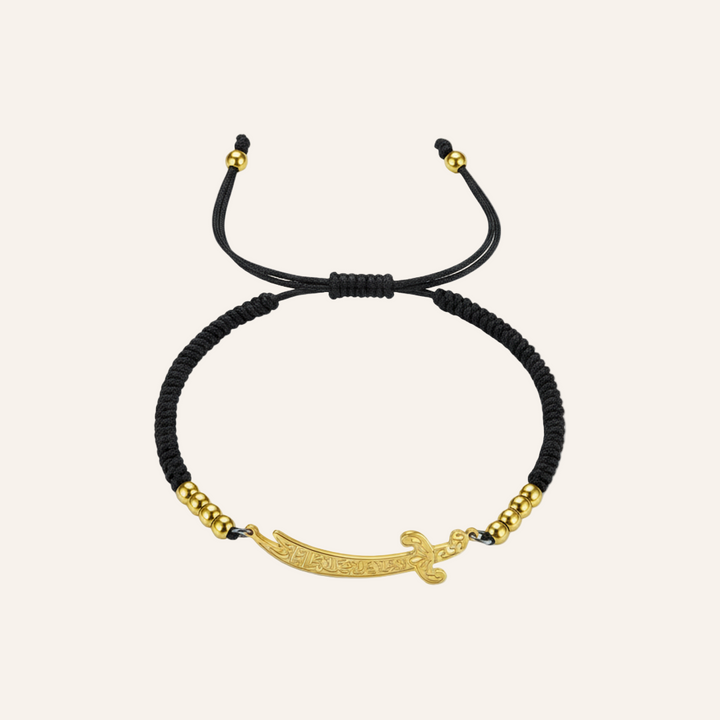 Qalbiya Sacred Blade Charm Bracelet