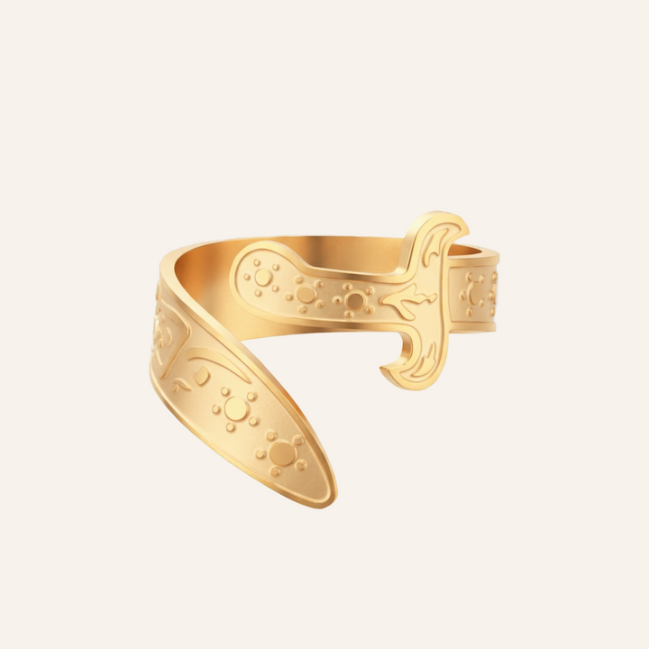 Qalbiya Ruhani Blade Ring