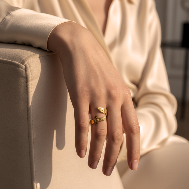 Qalbiya Ruhani Blade Ring