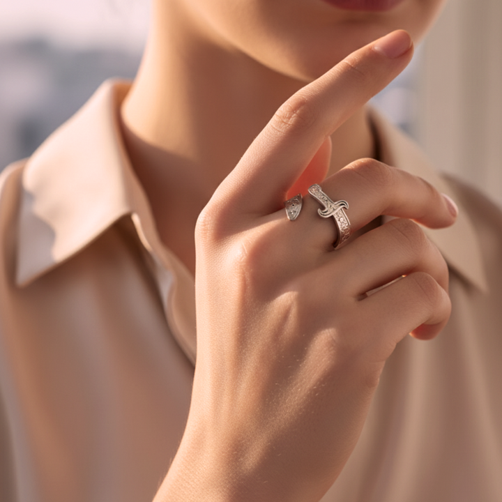 Qalbiya Ruhani Blade Ring