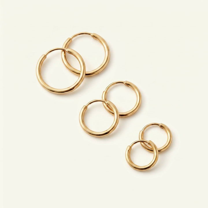 Ensemble de boucles d’oreilles Qalbiya Rawan