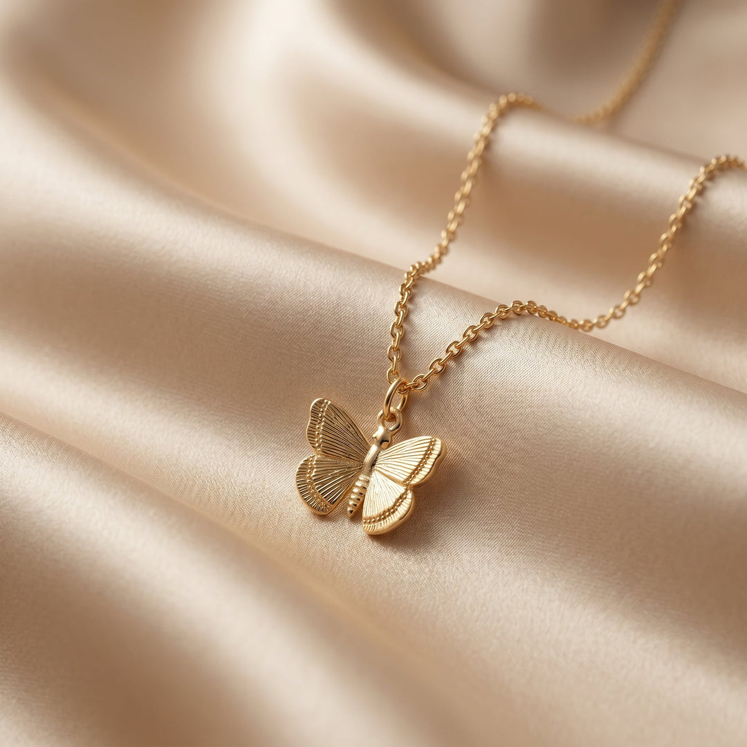 Collier pendentif Papillon