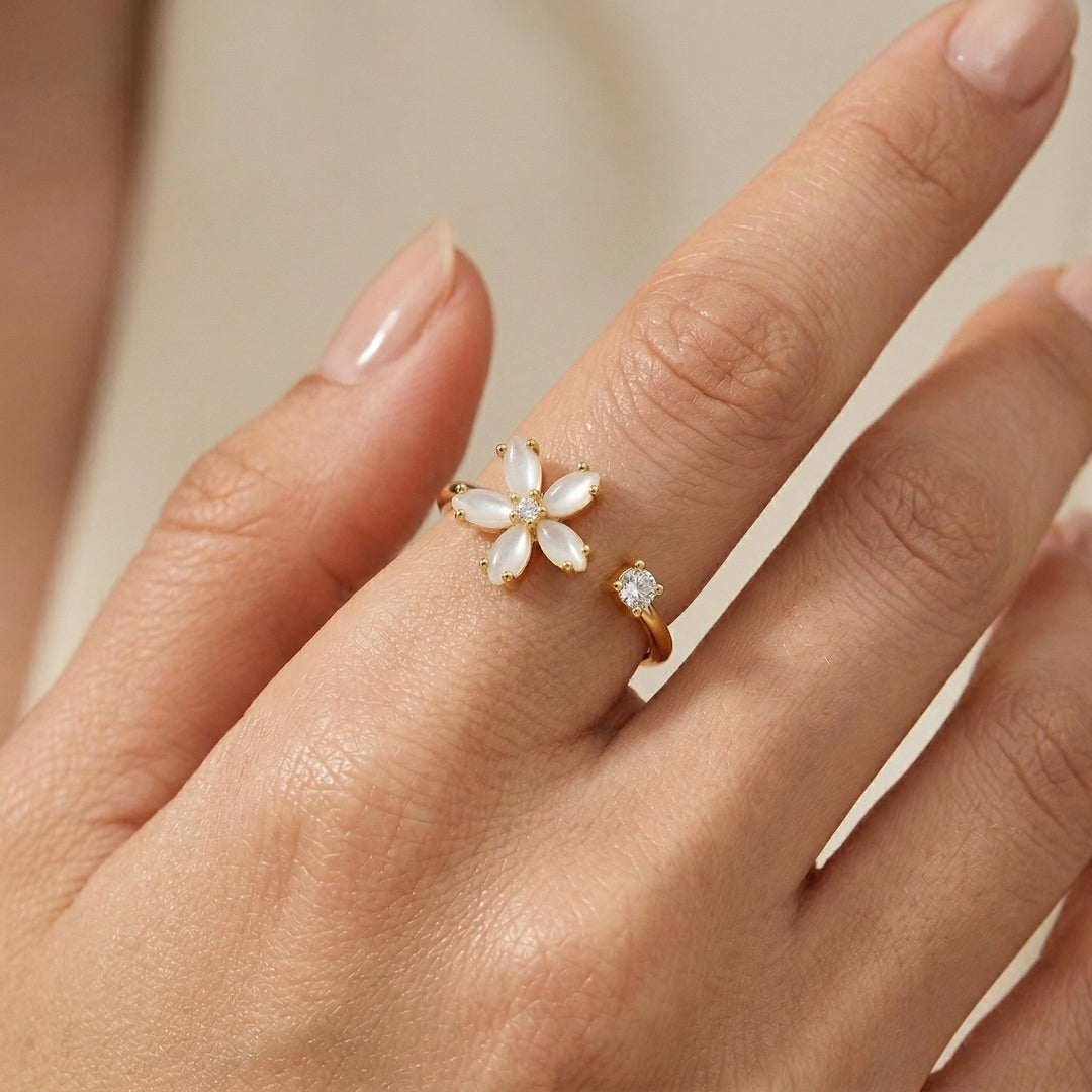 Qalbiya Faith and Bloom Ring