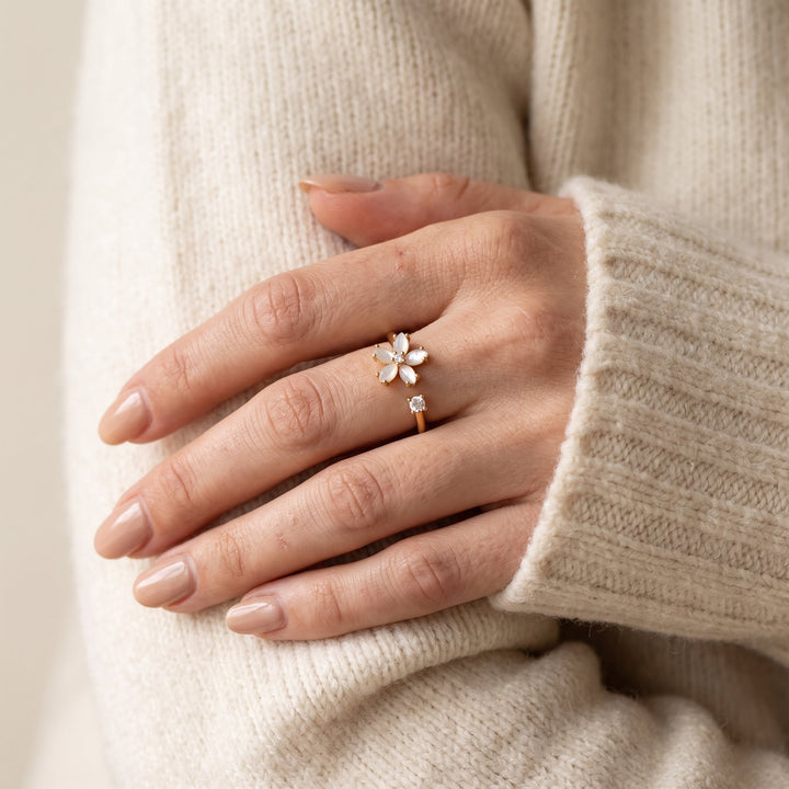 Qalbiya Faith and Bloom Ring