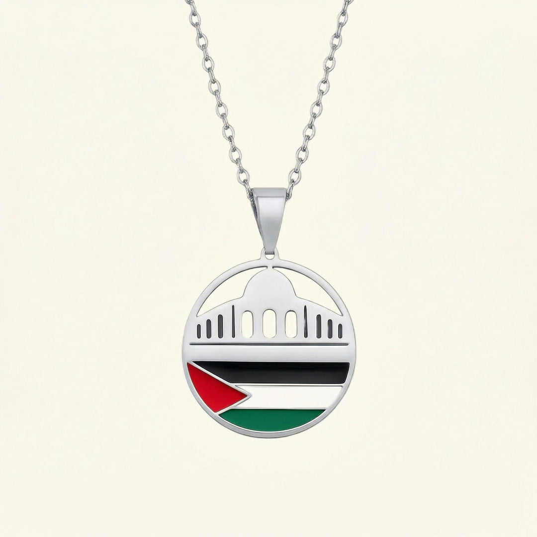 Collier Qalbiya Mosquée de Palestine