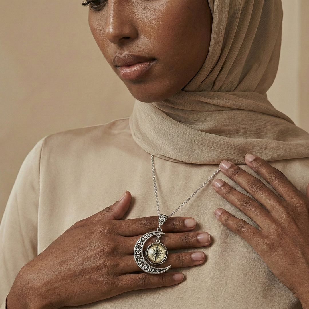 Collier Croissant Qalbiya Noor