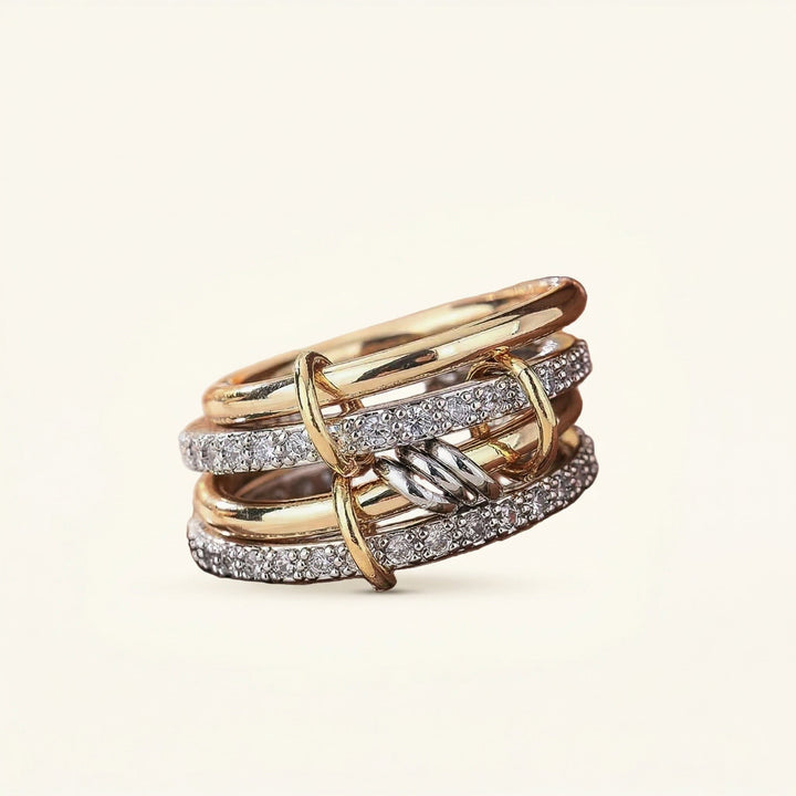 Qalbiya Sabr Stack Ring
