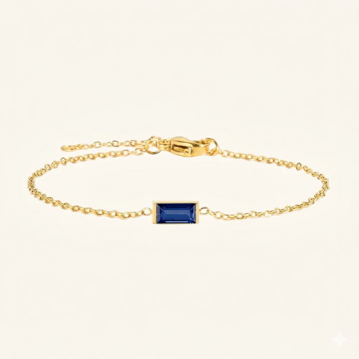Bracelet Qalbiya Rayhan avec pierre de naissance