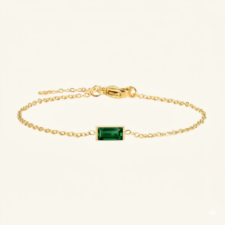 Bracelet Qalbiya Rayhan avec pierre de naissance