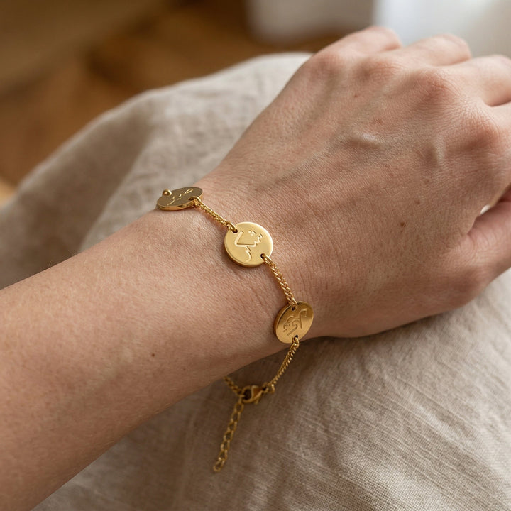 Bracelet Grâce Céleste Qalbiya