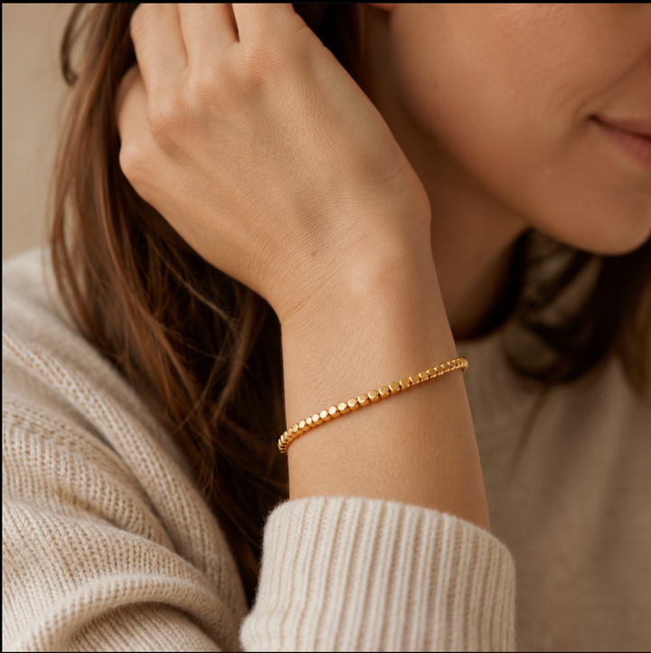 Bracelet Cube Lexi en or 18 carats