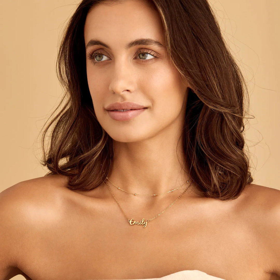 Collier Prénom Signature – Élégance