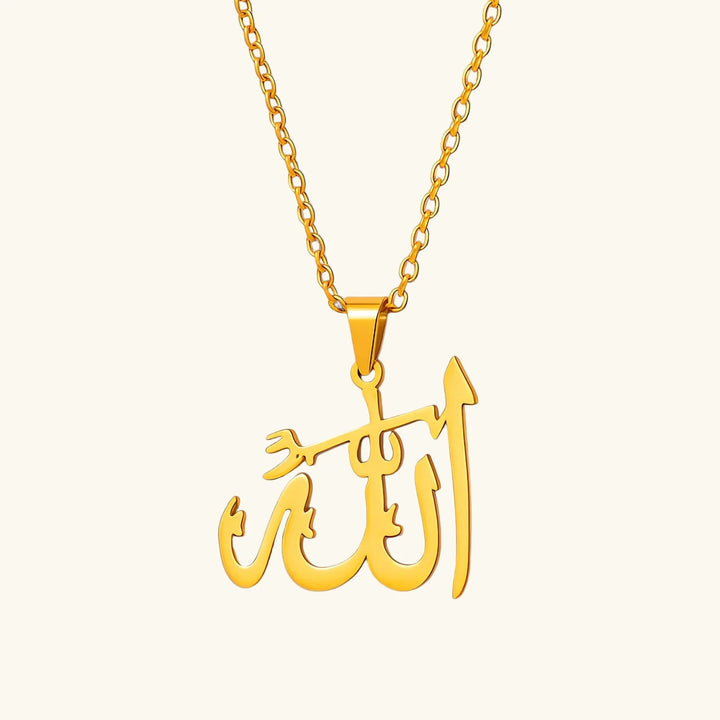 Qalbiya Celestial Allah Necklace