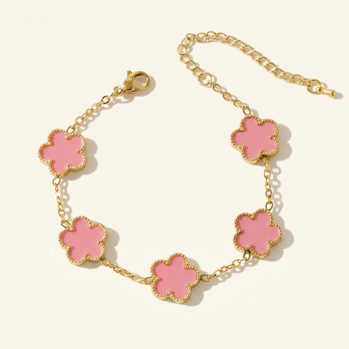 Bracelet Floraison Rose
