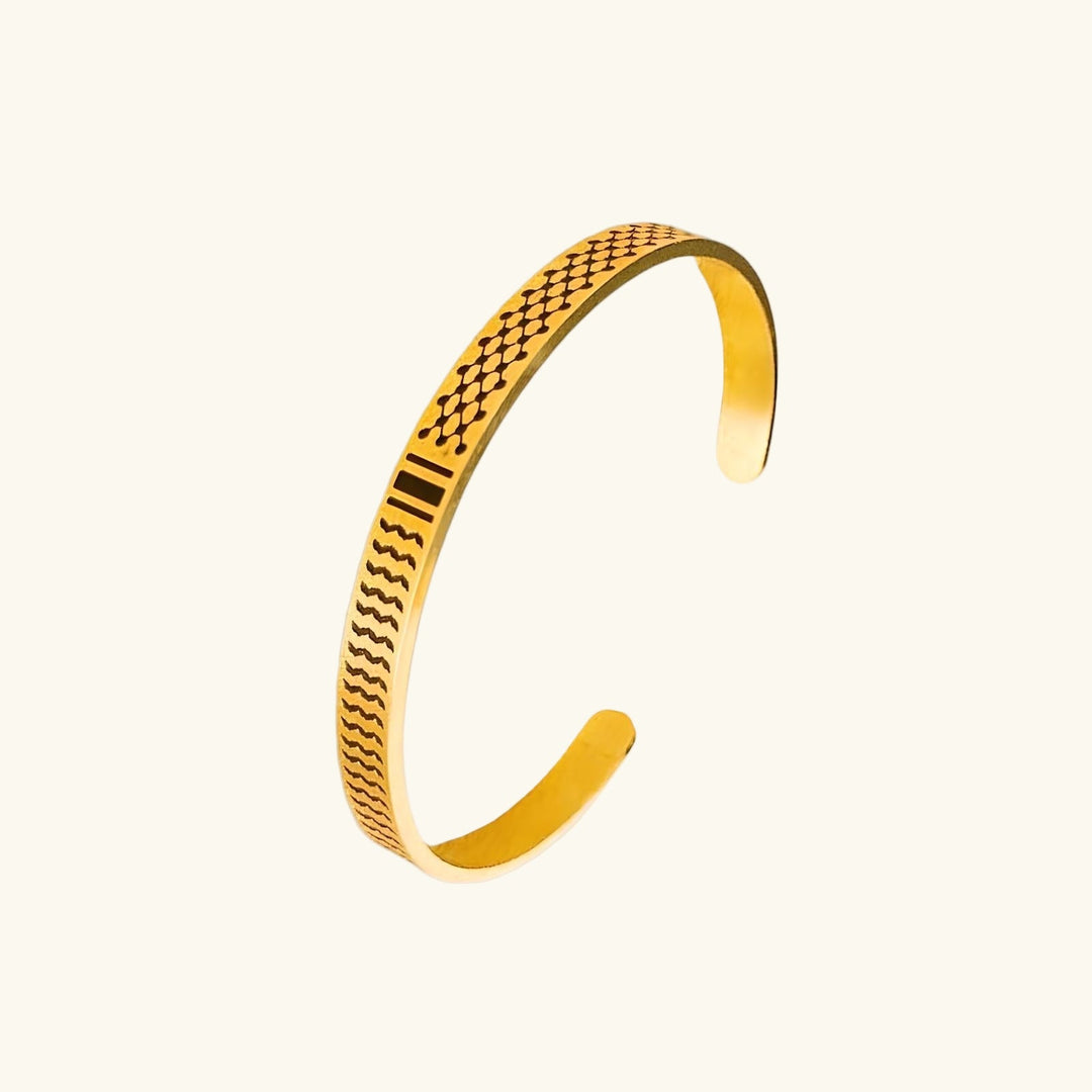 Qalbiya Keffiyeh Cuff