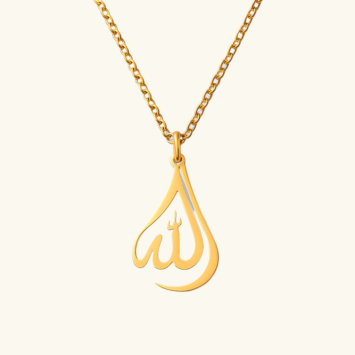 Collier calligraphié Allah