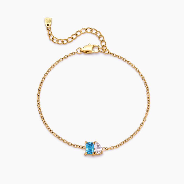 Bracelet Duo Éternel – Pierres de Naissance