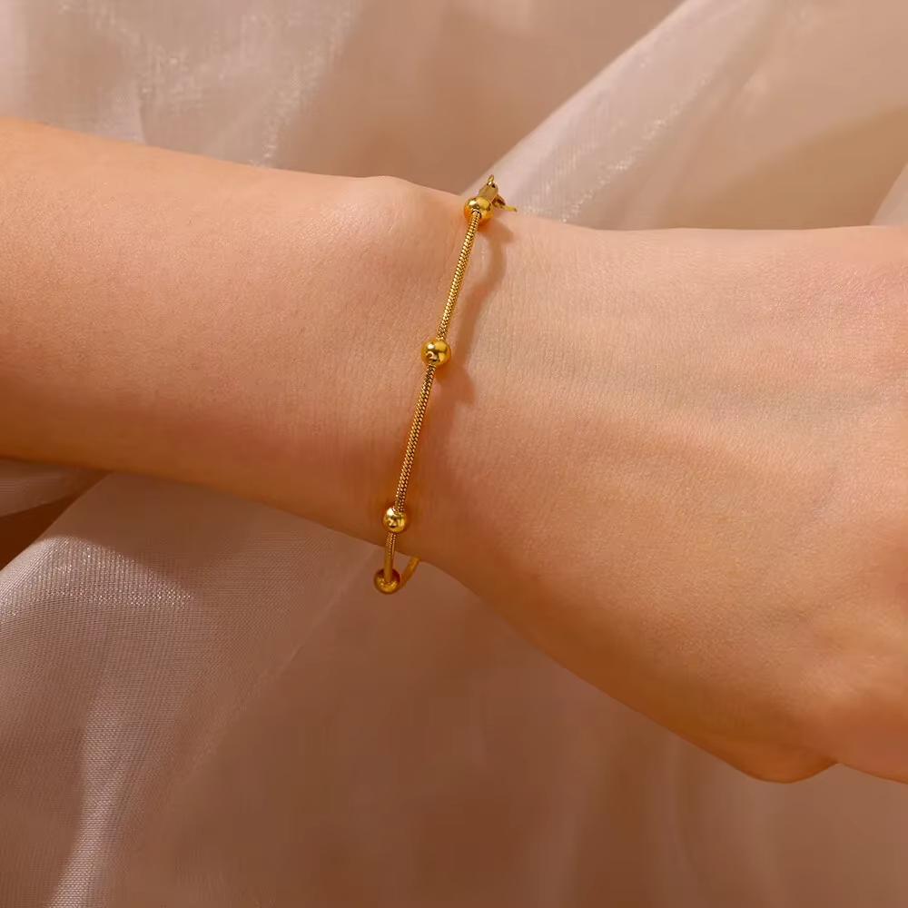 Qalbiya Sakinah Gold Bracelet