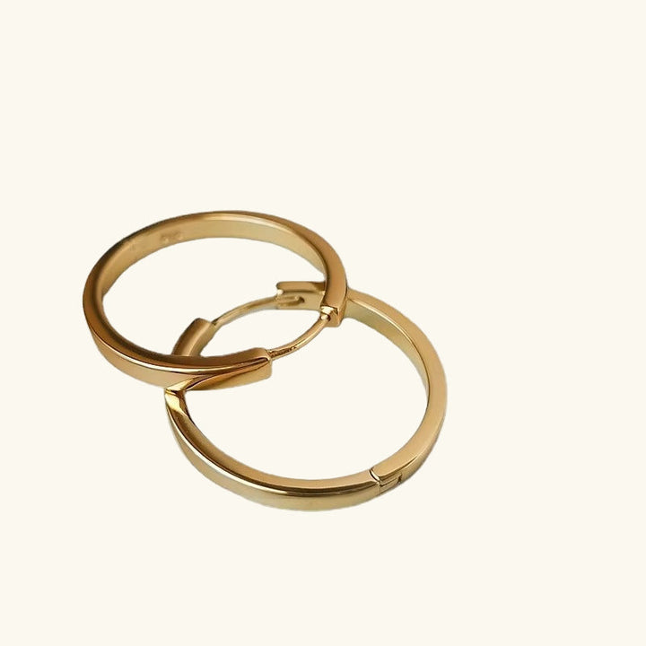 Qalbiya Zayna Round Earrings