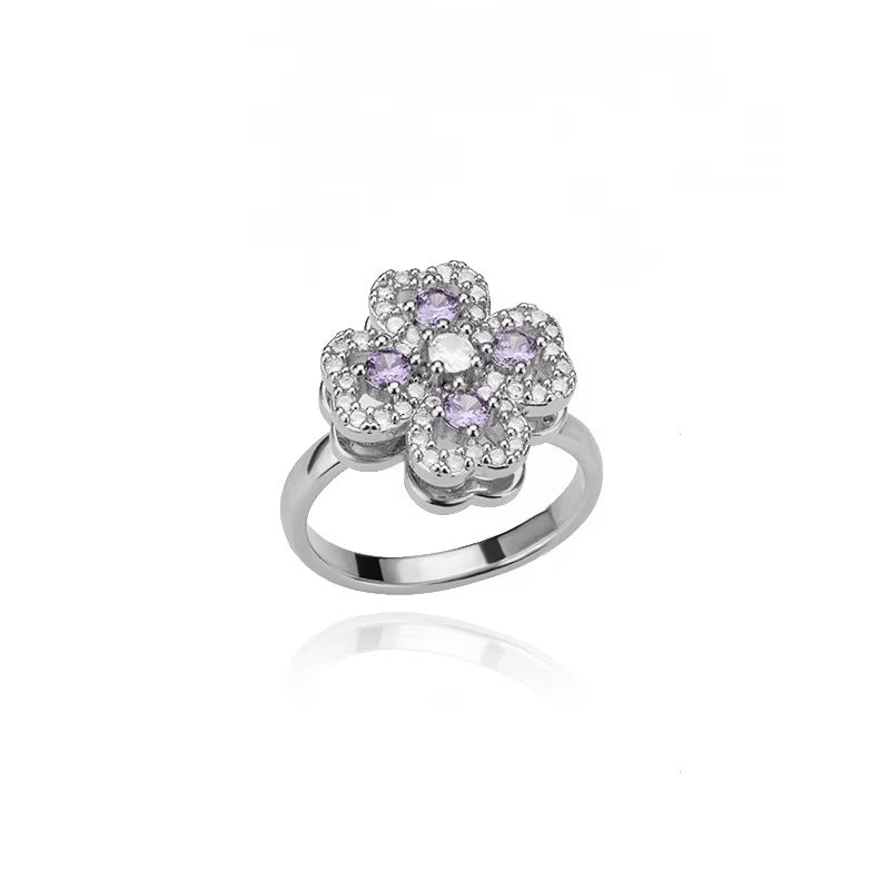 Qalbiya Aisha Clover Ring