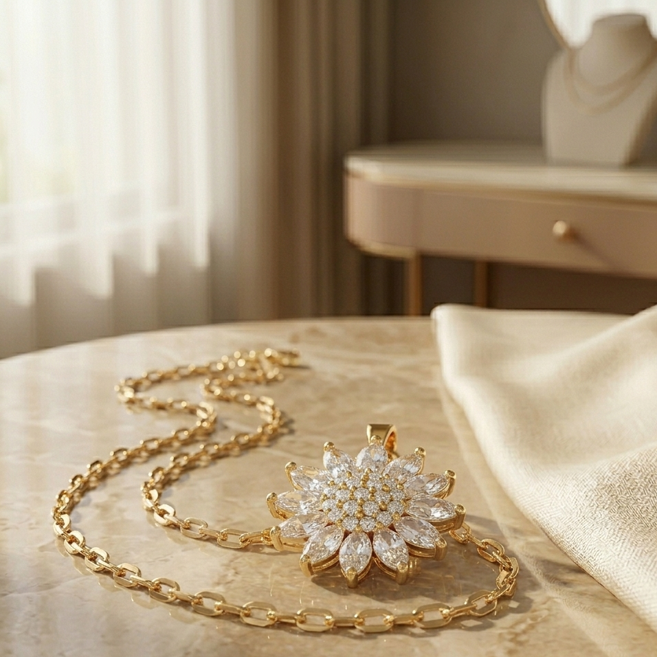 Collier Zinnia Qalbiya